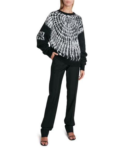 givenchy spider web sweater|Givenchy x Chito 4G Spider Web Oversized Mohair Sweater.